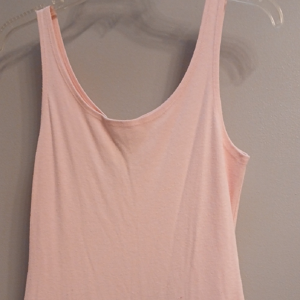 Ash Blush Pink Women's Tank Top Dress